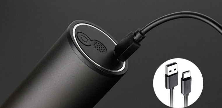 Abridor de vinho Recarregável corta lacre e visor de led Uatt Mini