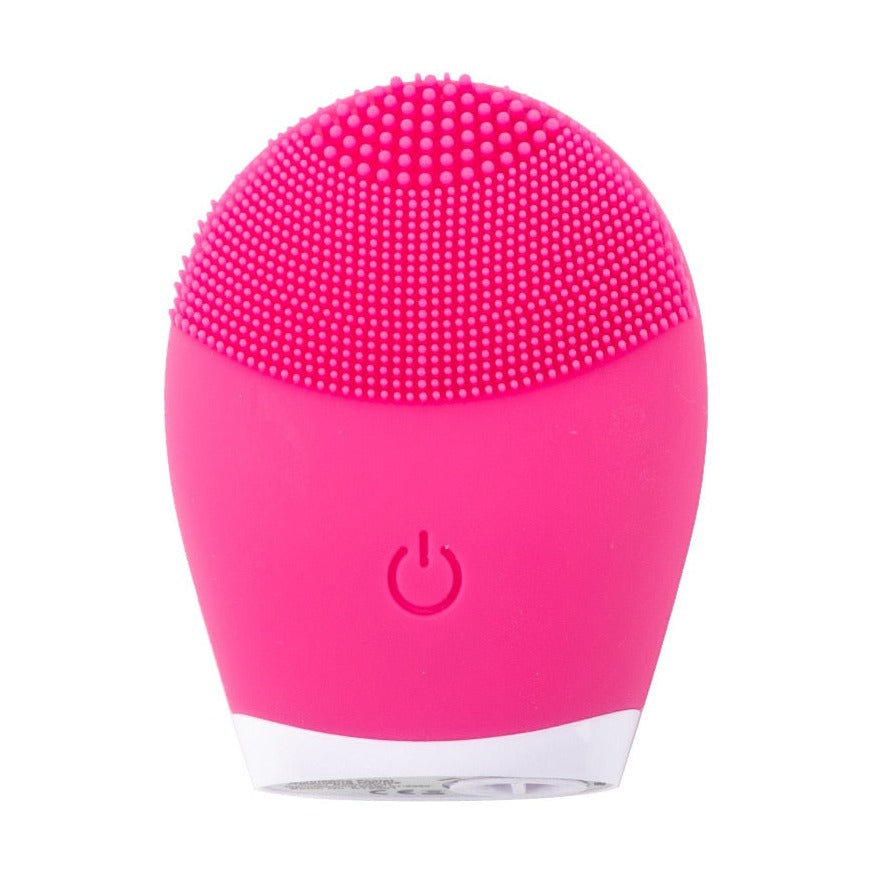 Massageador facial de silicone elétrico à prova d'água Multi-Face