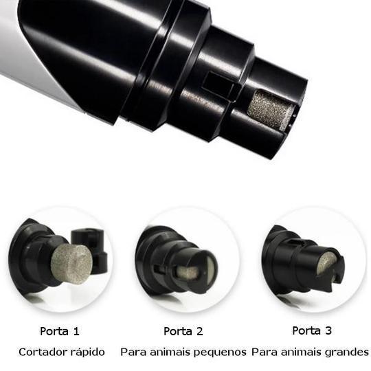 Eletro-Pets Lixa Elétrica de Unhas Para Qualquer Animal de Estimação - uaumarca