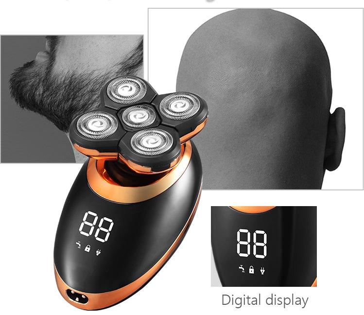 Barbeador e Aparador Elétrico 4D Pro-Top 5 Em 1 - uaumarca