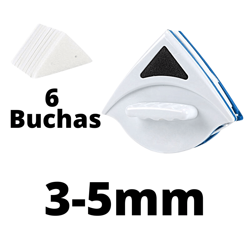 Limpador de Vidros Magnético Dupla Face Com Super Imã - uaumarca