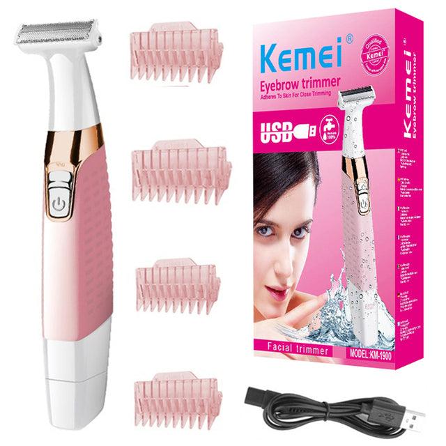 Aparador de Pelos Feminino Kemei - uaumarca