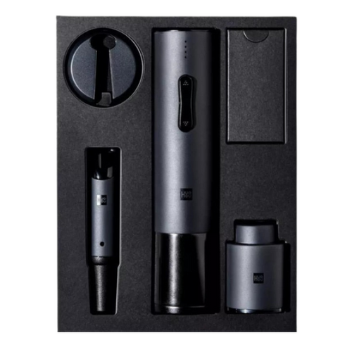 Abridor de Vinho de Luxo Elétrico Recarregavel Huo