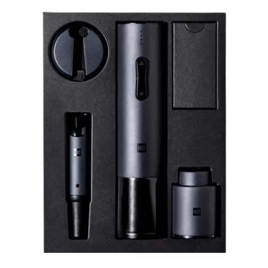 Abridor de Vinho de Luxo Elétrico Recarregavel Huo